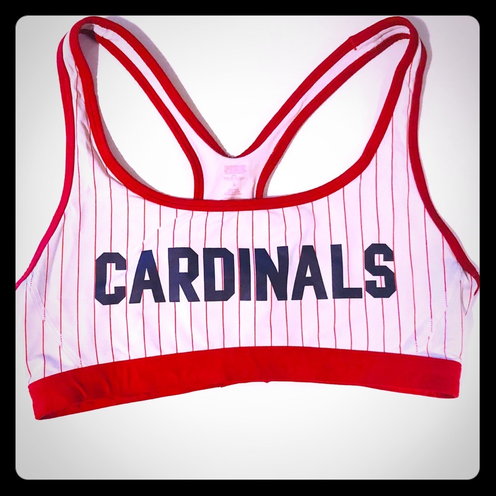 VS Pink Cardinals sports bra